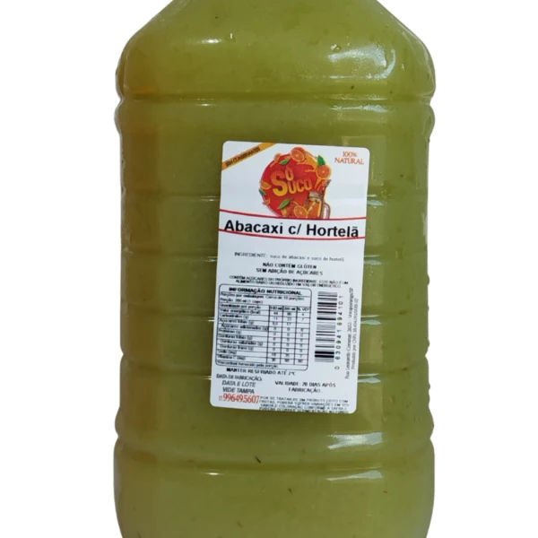  Suco Abacaxi c/ Hortelã 5L  
