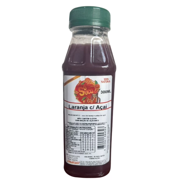  Suco de Laranja c/ Açaí 300ml 