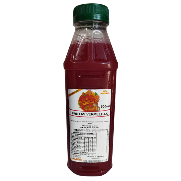  Suco Frutas Vermelhas 500ml