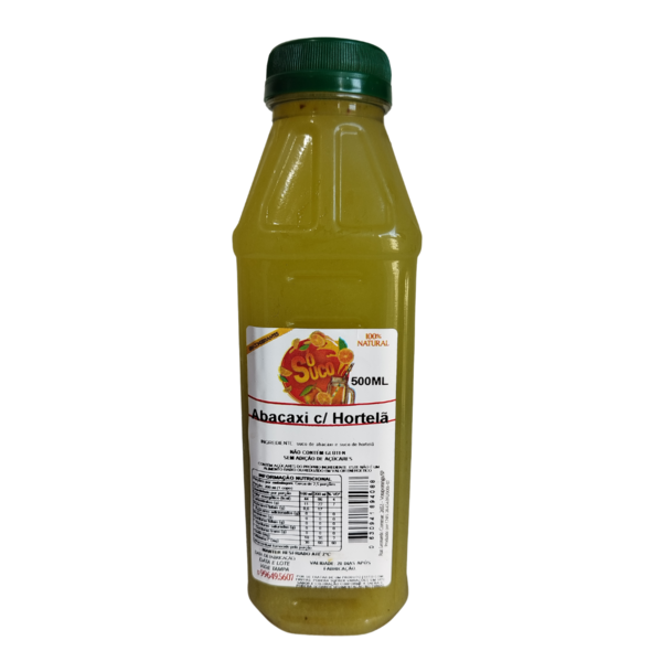  Suco Abacaxi c/ Hortelã 500ml