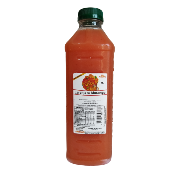  Suco Laranja c/ Morango 1L 