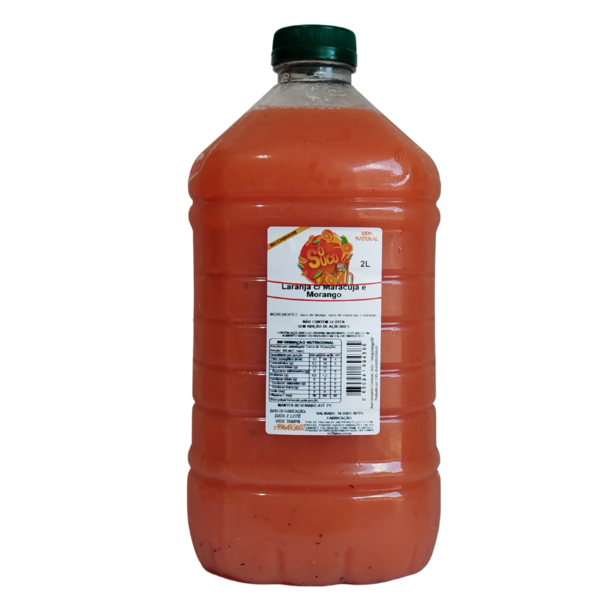  Suco Laranja c/ Morango e Maracujá 2L
