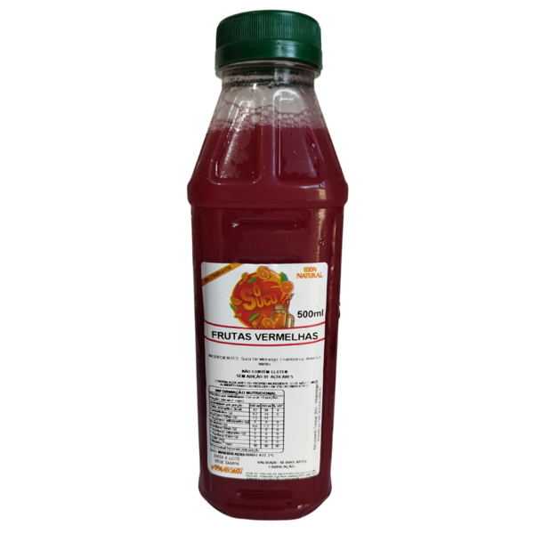  Suco Frutas Vermelhas 500ml