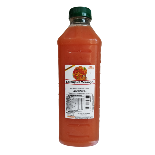  Suco Laranja c/ Morango 1L 